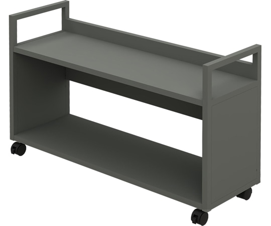 Y2K デスク下収納 幅900mm グレー  1個(ご注文単位1個)【直送品】