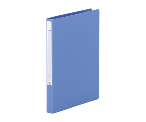 LIHITLAB パンチレスファイル<HEAVY DUTY> 8青 F-367 F367-8 1冊(ご注文単位1冊)【直送品】