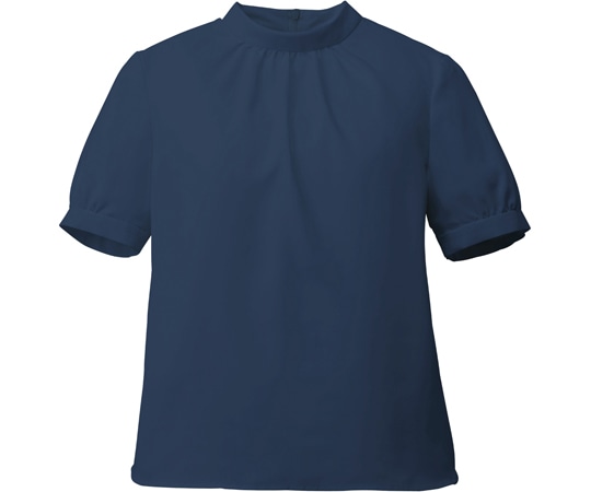 カーシーカシマ ENJOY ブラウス EGG BALE BROAD ネイビー 5号 ESB756 1枚（ご注文単位1枚）【直送品】