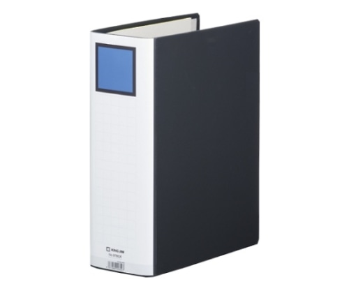 キングジム キングファイル G GXシリーズ 黒 978GX 1冊(ご注文単位1冊)【直送品】
