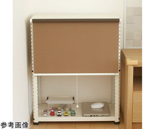 長浜合成工業所(ナプコインテリア) マグネット式シングルロールスクリーン プル式 ヴェール 高さ900×幅1220mm BC:IV NMO-0125 1本(ご注文単位1本)【直送品】