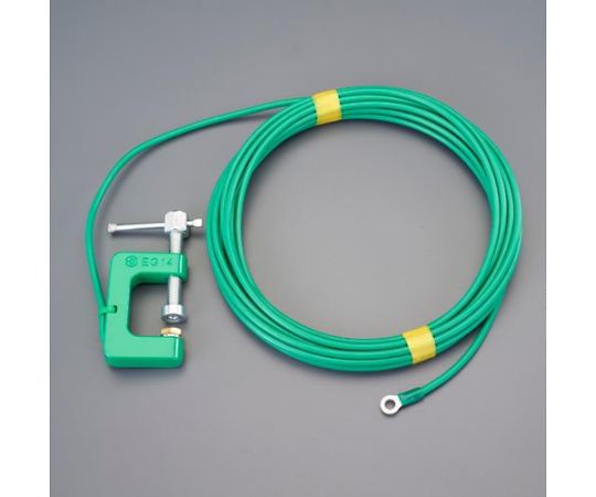 アズワン 8m㎡x10m KIV万力型アース(ボディーアース専用) EA940AS-92 1本 (ご注文単位1本)【直送品】