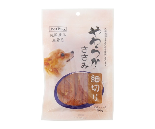 ペットプロジャパン ペットプロ 純国産やわらかささみ 細切り 100g  1個（ご注文単位1個）【直送品】