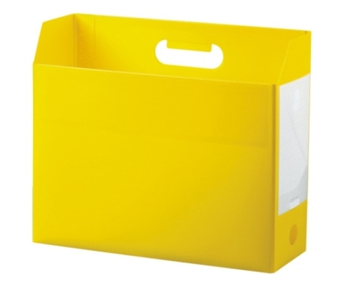 セキセイ アドワン ボックスファイル イエロー AD-2651-50 1冊(ご注文単位1冊)【直送品】