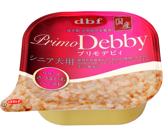 デビフペット プリモデビィ シニア犬用 ササミ&さつまいもペースト 95g 1404 1個（ご注文単位1個）【直送品】