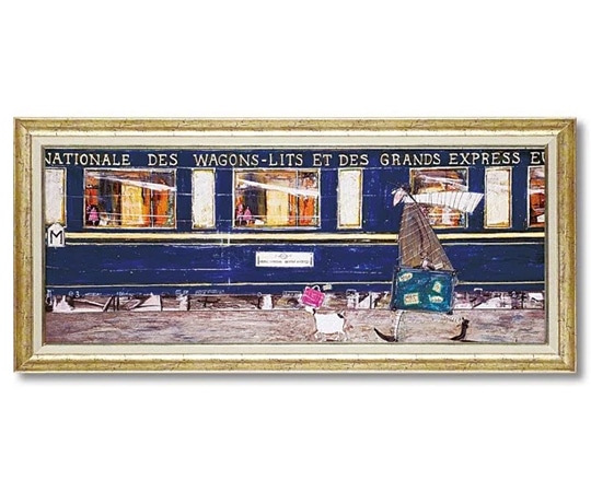 ユーパワー サム トフト「イケてるオリエント急行(Lサイズ)」 ST-15007 1個(ご注文単位1個)【直送品】