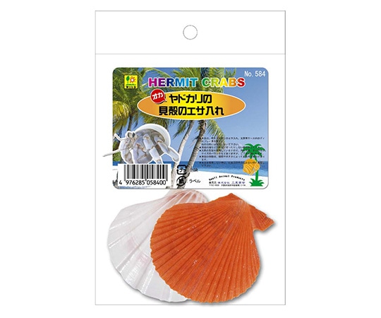 三晃商会 オカヤドカリの貝殻のエサ入れ 584 1袋（ご注文単位1袋）【直送品】