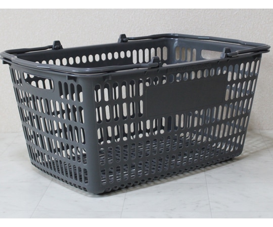 大和産業 買い物かご ダークグレー 5個入 SL-20 1セット（ご注文単位1セット）【直送品】