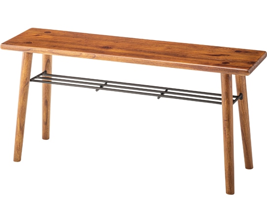 東谷 ベンチ ブラウン PM-321BR 1個（ご注文単位1個）【直送品】