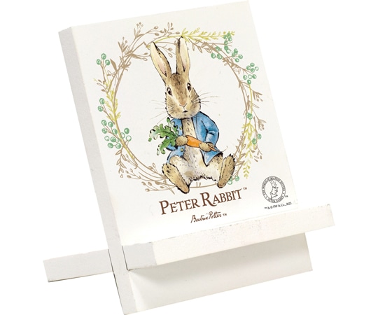 ユーパワー ピーターラビットイーゼルアート「ピーターとにんじん」 PF-00903 1個(ご注文単位1個)【直送品】