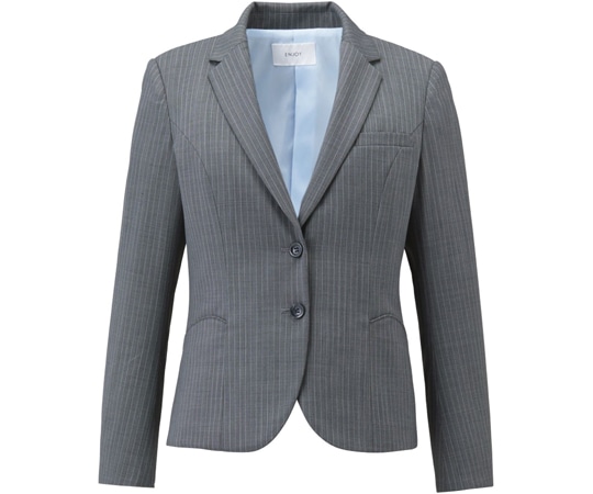 カーシーカシマ ENJOY ジャケット HIGH STRETCH WOOL グレー 7号 EAJ711 1枚（ご注文単位1枚）【直送品】