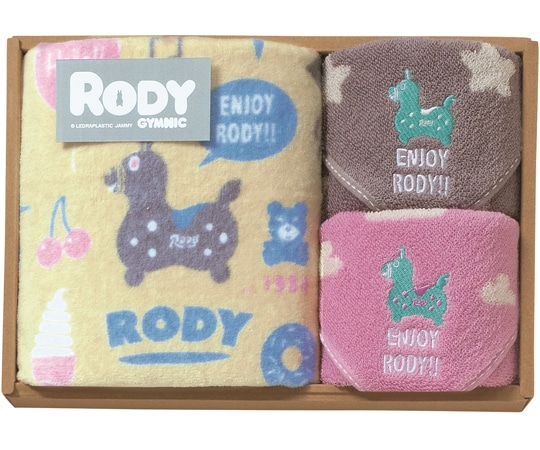 プレーリードッグ Rodyフェイスタオル・タオルハンカチ2枚 RD-720 1セット(ご注文単位1セット)【直送品】