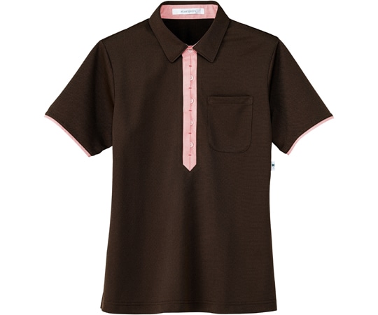 カーシーカシマ HEARTGREEN 半袖ポロシャツ AIR THROUGH POLO 大地 L HM2819 1枚（ご注文単位1枚）【直送品】