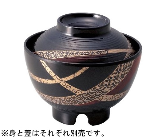 Daiwa メラミン汁椀 中(身)つなぎ小紋 MF-90-RT 1個(ご注文単位1個)【直送品】