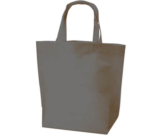 三和 不織布底マチ付バッグ(船底) 50枚入 ライトグレー SW403512-16 1箱（ご注文単位1箱）【直送品】