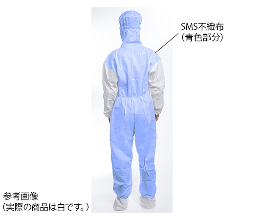 Valumax International 滅菌 クールバックカバーオール フード・シューズカバー付(クラウンフード 袖口ゴム) XL 1箱(1枚×25袋入) S4703CE 1箱 (ご注文単位1箱)【直送品】