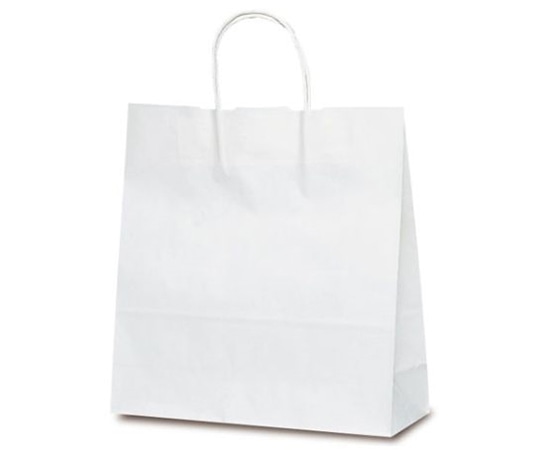 ベルベ 紙袋 自動紐手提袋 T-6 白無地 200枚 1698 1ケース（ご注文単位1ケース）【直送品】