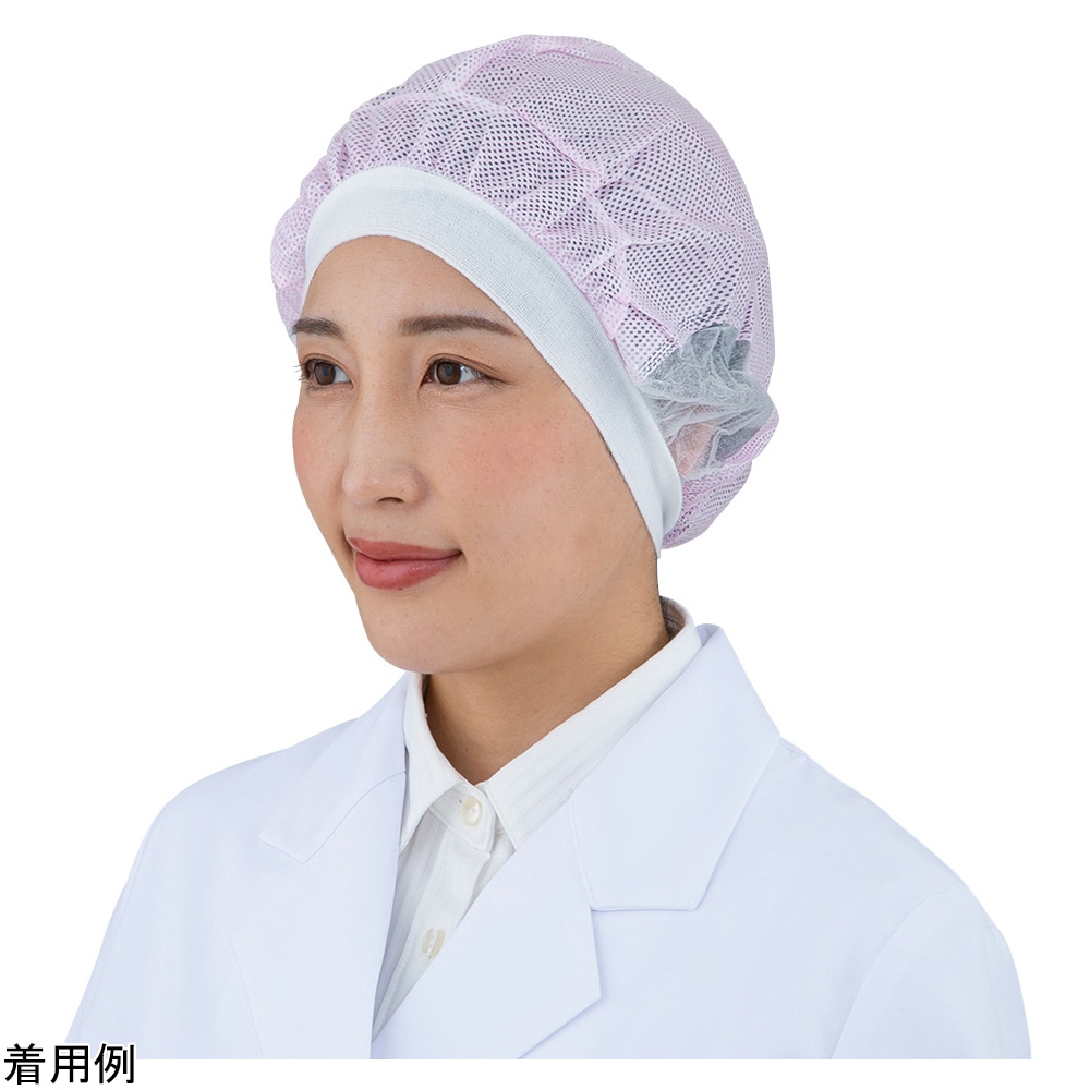 東京メディカル でんでん帽(バンド付きフィットタイプ)ピンク L 100枚入 CA-307 1箱 (ご注文単位1箱)【直送品】