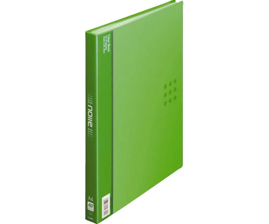 ライオン事務器 クリアーブック<noile>(ノイル) グリーン CR-40N 1冊(ご注文単位1冊)【直送品】