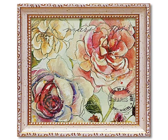 ユーパワー ミニゲル アートフレーム スタジオ ロフィーノ｢フローラ ベラ2｣ SR-02004 1個（ご注文単位1個）【直送品】