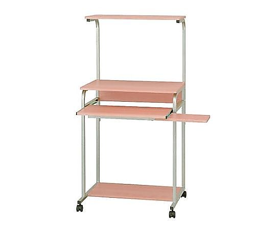 エスコ 600x480x1220-1320mm パソコンデスク EA954HC-22B 1個(ご注文単位1個)【直送品】