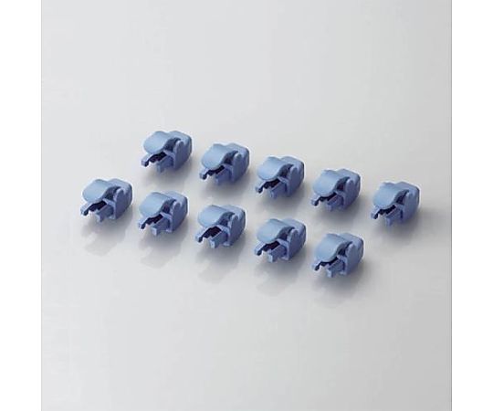 エスコ コネクター保護カバー(先付けタイプ/ブルー/10個) EA764BK-2 1セット(ご注文単位1セット)【直送品】