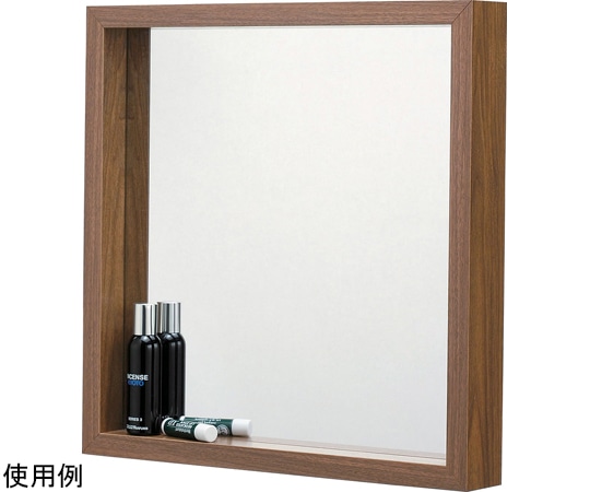 東谷 ミラーL ブラウン MU-034WAL 1個（ご注文単位1個）【直送品】