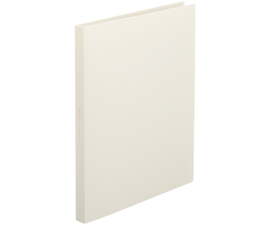 LIHITLAB myfa クリヤーホルダーコレクションファイル ミルキーホワイト N3323-0 1冊(ご注文単位1冊)【直送品】