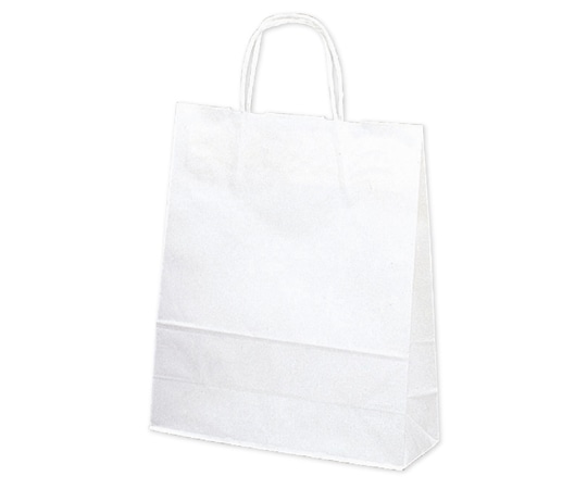 ササガワ 手提げ袋 白無地 260×100×310mm 50枚入 50-5100 1包（ご注文単位1包）【直送品】