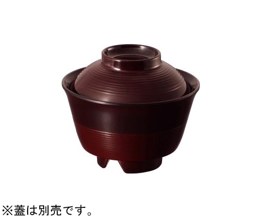 Daiwa 優汁椀(身)内黒外溜(ため) MF-95-T 1個(ご注文単位1個)【直送品】