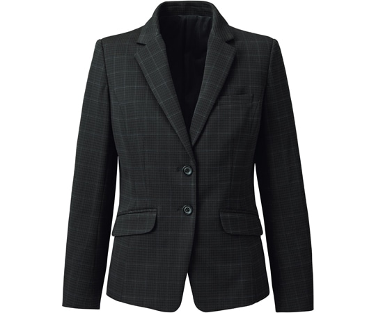 カーシーカシマ ENJOY ジャケット ブラックチェック 5号 EAJ898 1枚（ご注文単位1枚）【直送品】