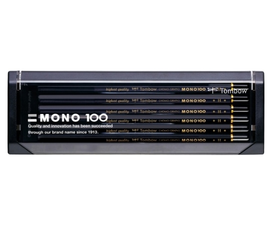トンボ鉛筆 鉛筆 モノ100 H 1ダース(12本入) MONO-100H 1ダース（ご注文単位1ダース）【直送品】