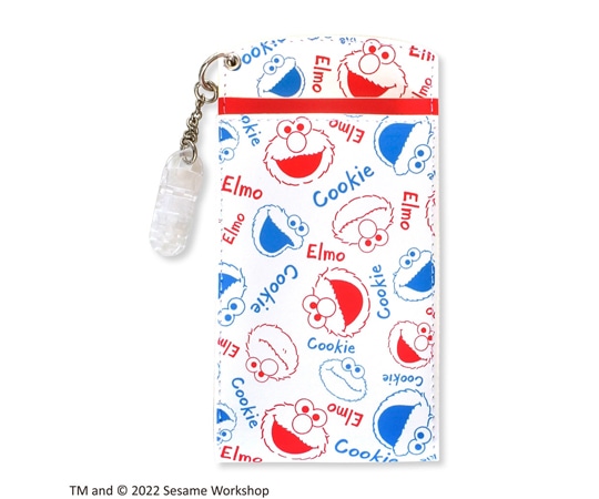 セントレディス セサミストリート 胸ポケット用ペンケース Elmo&Cookie レッド&ブルー ST-ZSS0003 1個(ご注文単位1個)【直送品】