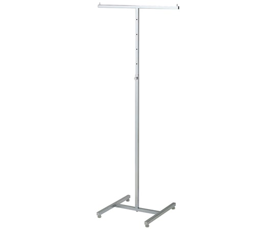 ストア・エキスプレス クロームメッキハンガー 角タイプ T字ハンガー 61-797-89-2 1台（ご注文単位1台）【直送品】