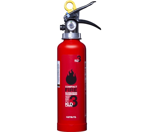 初田製作所 3型粉末業務用消火器 KLD-3 1個(ご注文単位1個)【直送品】