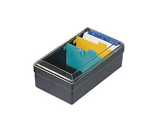 エスコ 名刺整理箱 EA762CJ-2 1個(ご注文単位1個)【直送品】