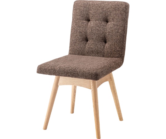 東谷 回転式ダイニングチェア ブラウン NOC-31BR 1個（ご注文単位1個）【直送品】