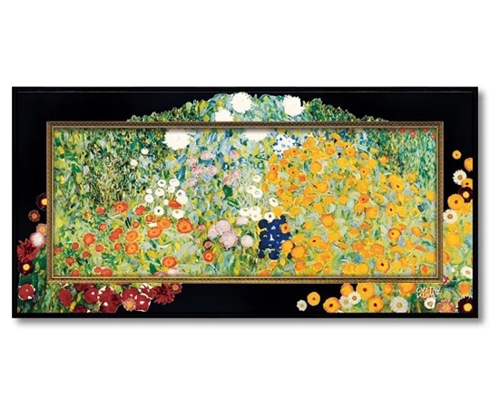 ユーパワー ビッグアート ~名画Lシリーズ~(クリムト｢フラワーガーデン｣) BA-10067 1個（ご注文単位1個）【直送品】