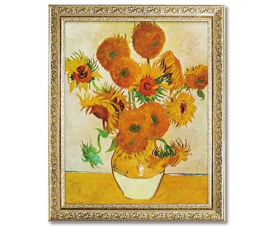 ユーパワー ミュージアム シリーズ ゴッホ｢ひまわり｣ MW-14003 1個（ご注文単位1個）【直送品】