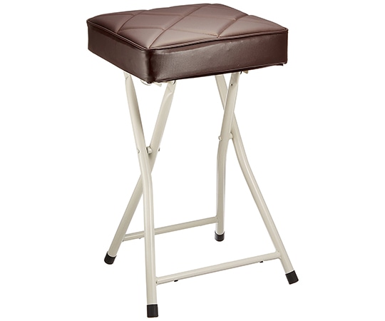 山善(YAMAZEN) 折りたたみチェア ブラウン YZX-6(BR) 1脚(ご注文単位1脚)【直送品】