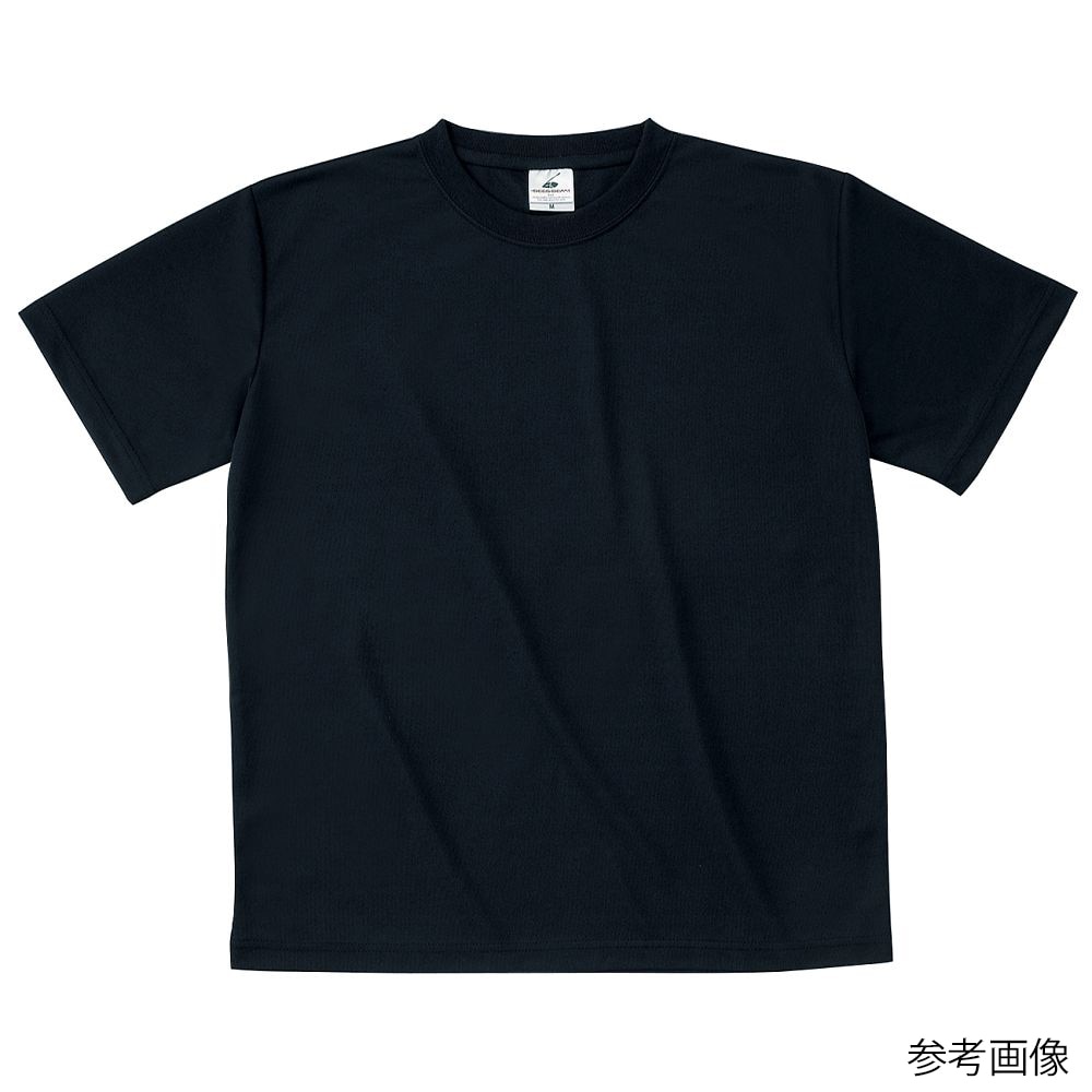 フェリック ファイバードライTシャツ ネイビー M POT104-M 1枚（ご注文単位1枚）【直送品】