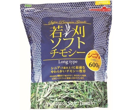 アラタ 若草ソフトチモシー シニア用 600g  1袋（ご注文単位1袋）【直送品】