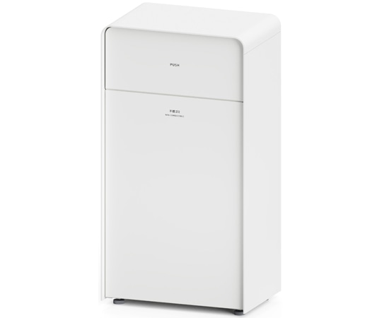 ミヅシマ工業 MSERIES中型屑入 ホワイト 362-1112 1個(ご注文単位1個)【直送品】