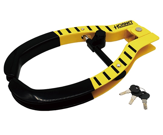 加藤電機 HORNET タイヤロック イエロー LT-51Y 1本(ご注文単位1本)【直送品】