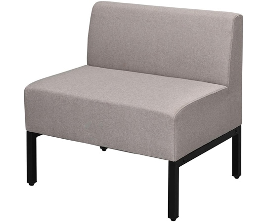 アール・エフ・ヤマカワ カッコ ファブリックソファ W720 ベージュ RFFBS-72BE 1台（ご注文単位1台）【直送品】