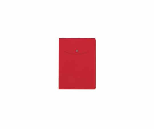 プラス エンベロープ マチ付 縦 FL レッド 10枚 120CH 1パック(ご注文単位1パック)【直送品】