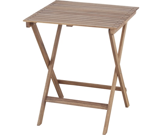 東谷 バイロン 折りたたみテーブル ライトブラウン NX-902 1個（ご注文単位1個）【直送品】