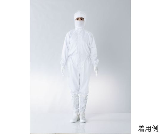 東洋リントフリー ESD対策ツナギ服 白 5L FG154C-01 5L 1枚 (ご注文単位1枚)【直送品】