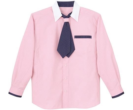 カーシーカシマ AMUS-NET 長袖シャツ 241-9 ピンク SS AWY241 1枚（ご注文単位1枚）【直送品】