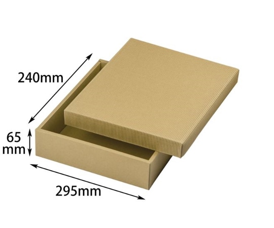 ヤマニパッケージ 贈答箱 ナチュラルBOX35号 ヒモ無 100枚 16-35N 1ケース（ご注文単位1ケース）【直送品】